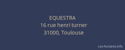 EQUESTRA