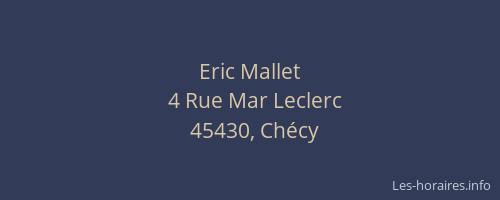 Eric Mallet