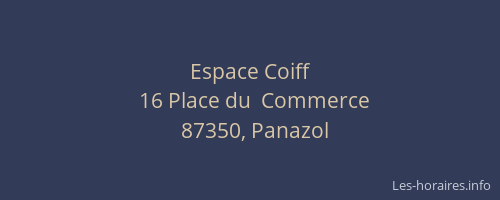 Espace Coiff
