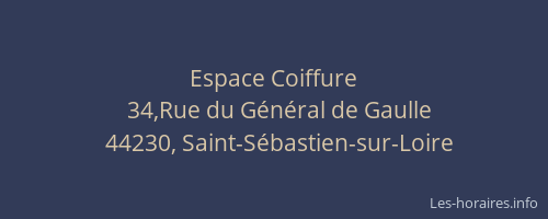 Espace Coiffure