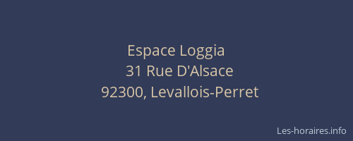 Espace Loggia