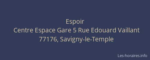 Espoir