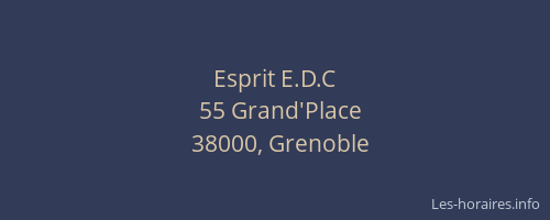 Esprit E.D.C