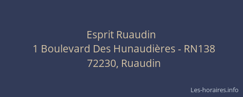 Esprit Ruaudin