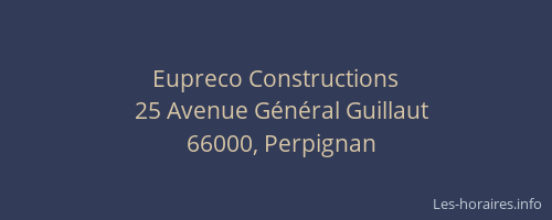 Eupreco Constructions