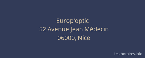 Europ'optic