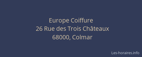 Europe Coiffure