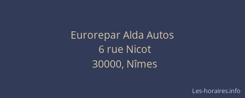 Eurorepar Alda Autos