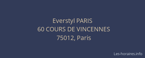 Everstyl PARIS