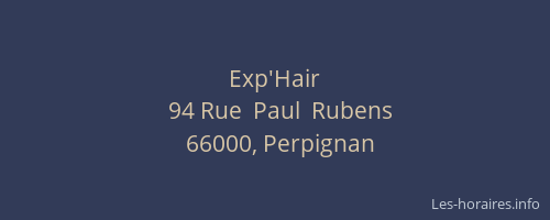 Exp'Hair