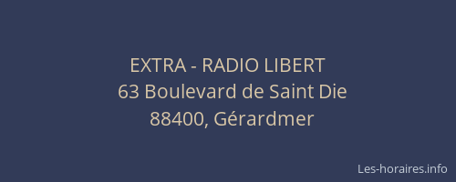 EXTRA - RADIO LIBERT