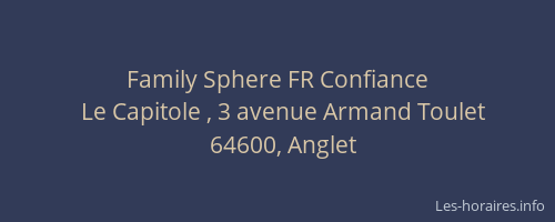 Family Sphere FR Confiance