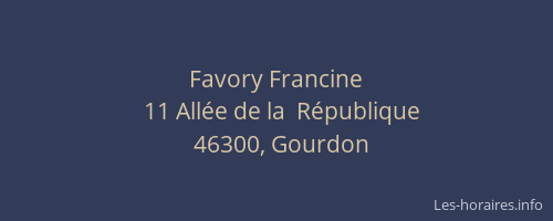 Favory Francine