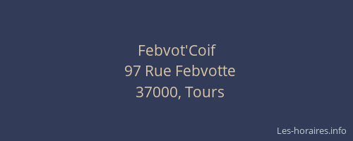 Febvot'Coif