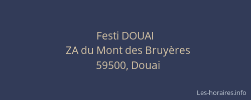 Festi DOUAI