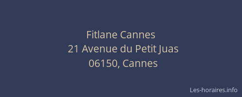 Fitlane Cannes