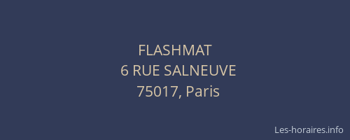 FLASHMAT