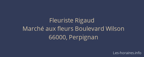 Fleuriste Rigaud