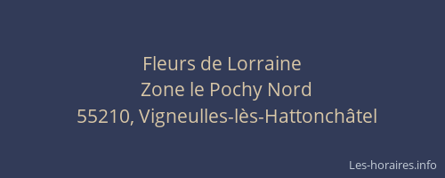 Fleurs de Lorraine