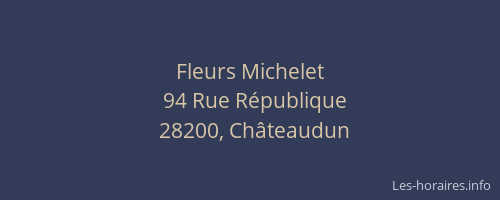 Fleurs Michelet