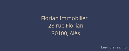 Florian Immobilier