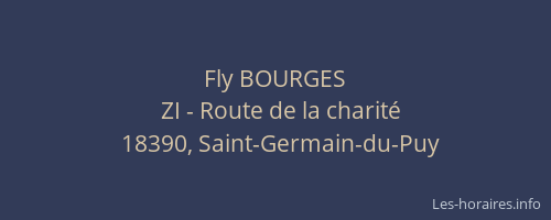 Fly BOURGES