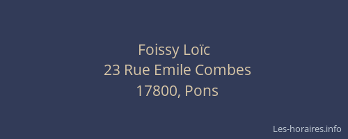 Foissy Loïc