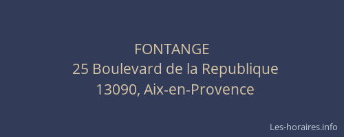 FONTANGE