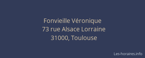 Fonvieille Véronique