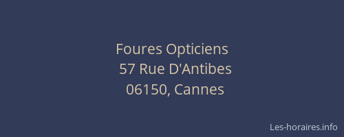 Foures Opticiens