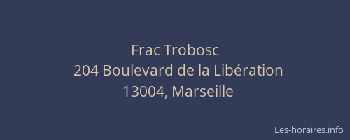 Frac Trobosc