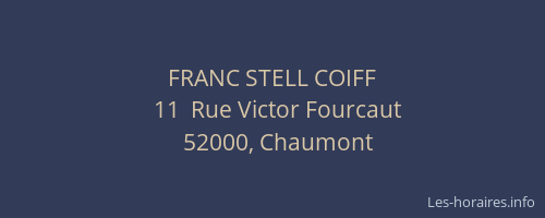FRANC STELL COIFF