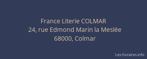 France Literie COLMAR