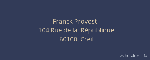 Franck Provost