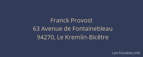 Franck Provost