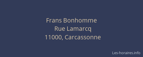 Frans Bonhomme