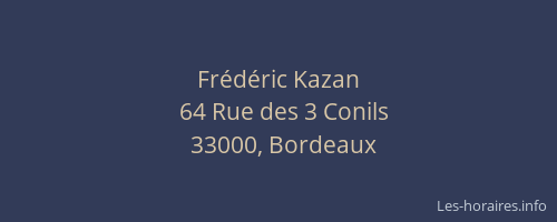 Frédéric Kazan