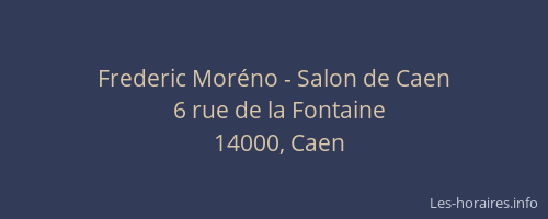 Frederic Moréno - Salon de Caen