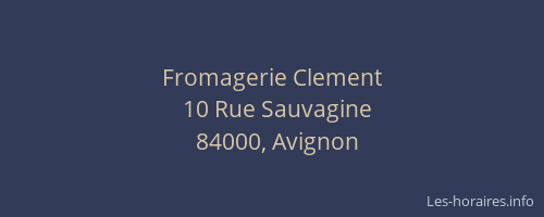 Fromagerie Clement