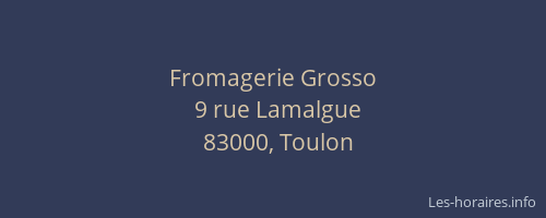 Fromagerie Grosso