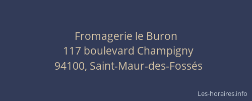 Fromagerie le Buron