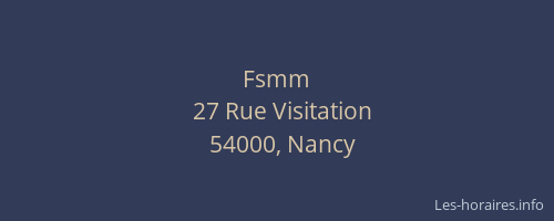 Fsmm