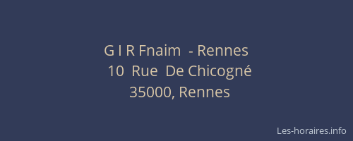 G I R Fnaim  - Rennes