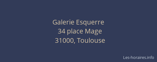 Galerie Esquerre