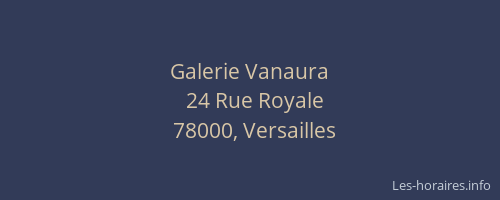 Galerie Vanaura