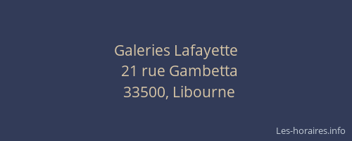 Galeries Lafayette