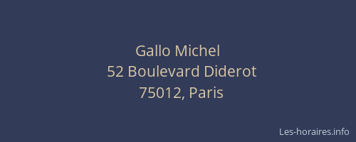 Gallo Michel