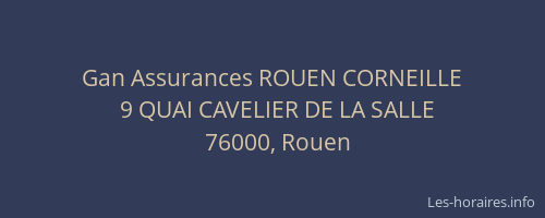 Gan Assurances ROUEN CORNEILLE