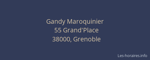 Gandy Maroquinier