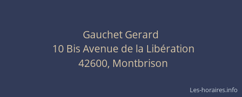 Gauchet Gerard